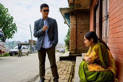 Girl being trafficked in asia