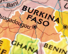 Burkino Faso Map