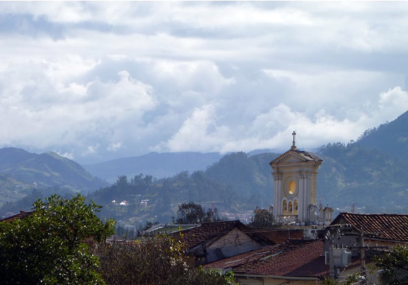 Ecuador Church Mountains