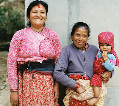 LJI_Nepal Women + Baby