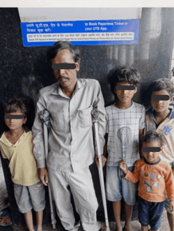 Four Siblings Intercepted in India