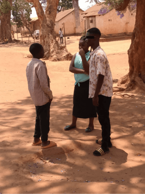 Malawi Monitor Questioning Two Young Men