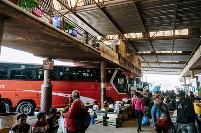 bus station in africa