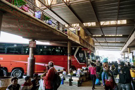 bus station in africa