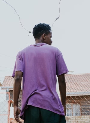 african man backside