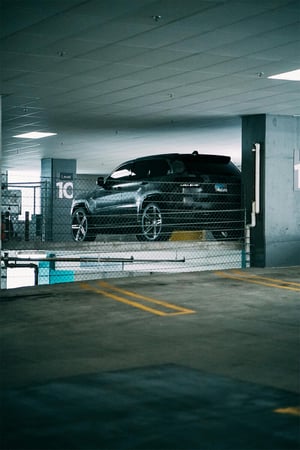 black car for trafficking operation - pexels