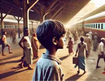 najmul at train station, chatgpt ai