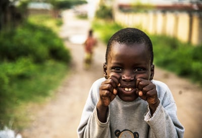 smiling cheeks kid bright