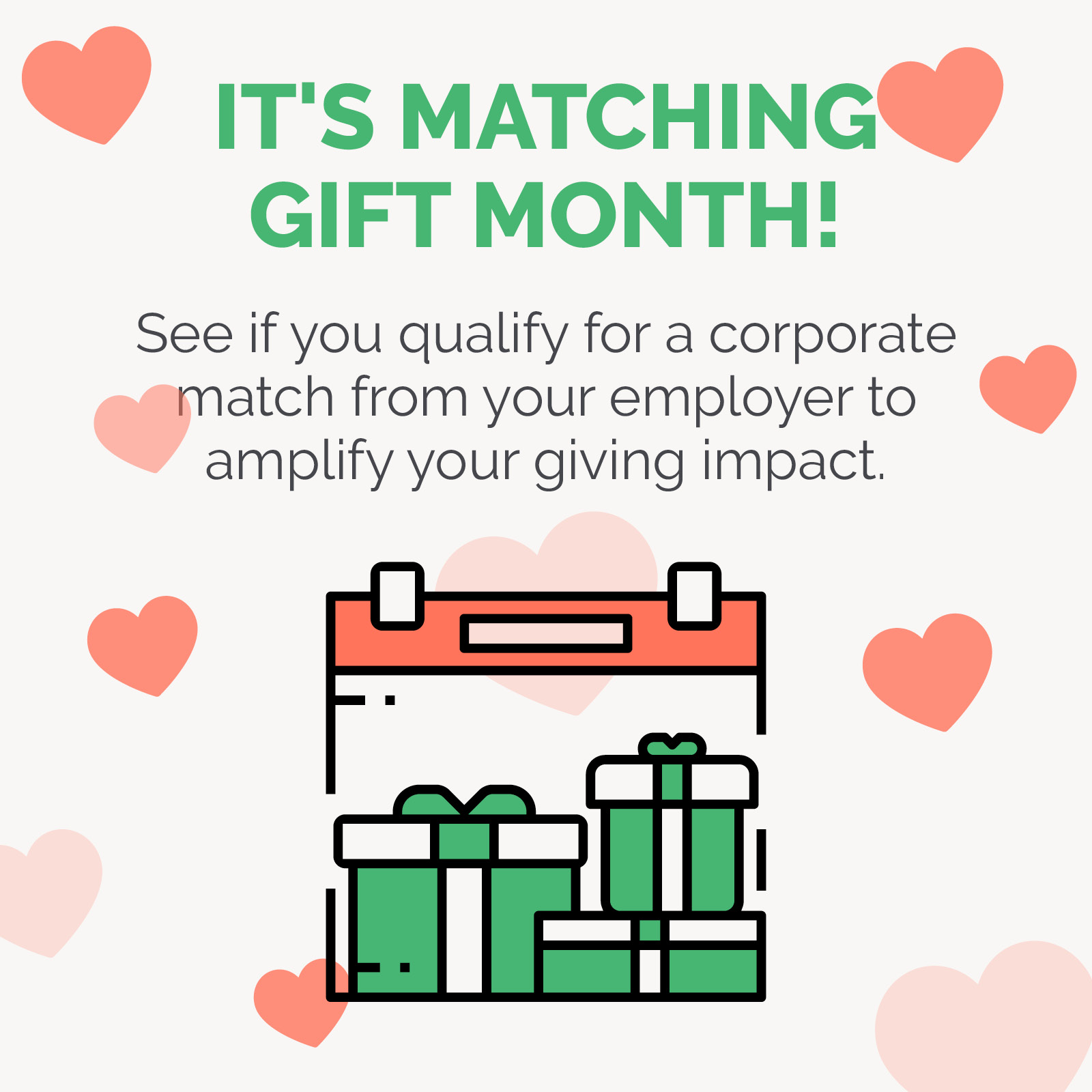 Double the Donation February Is Matching Gift Month